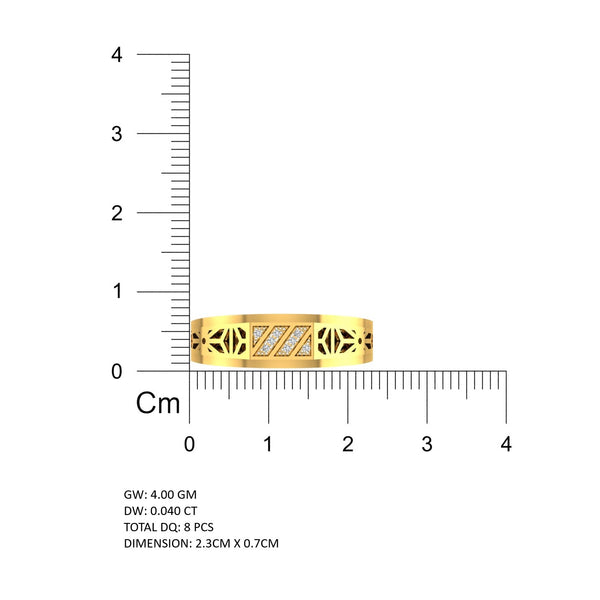 Imperial Cut Diamond Band hover image