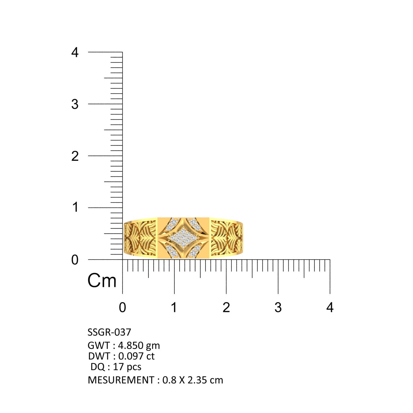 Maharaja Vana Raj Diamond Ring
