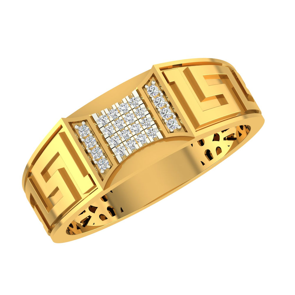 Sovereign Signature Diamond Ring