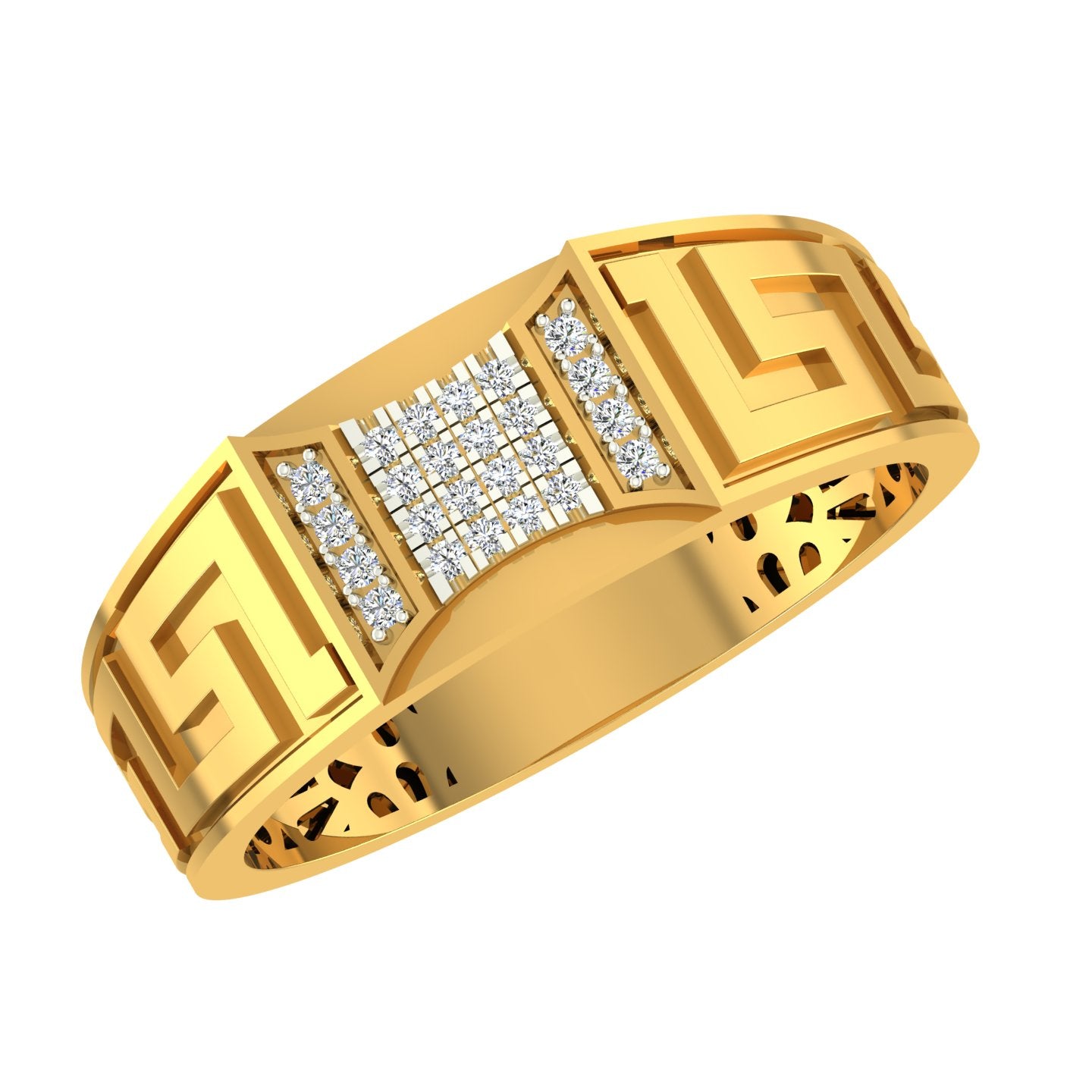 Sovereign Signature Diamond Ring