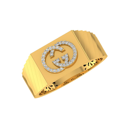 Imperial Emblem Diamond Ring