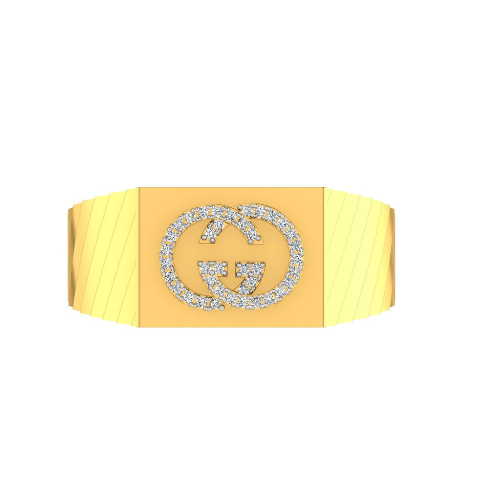 Imperial Emblem Diamond Ring