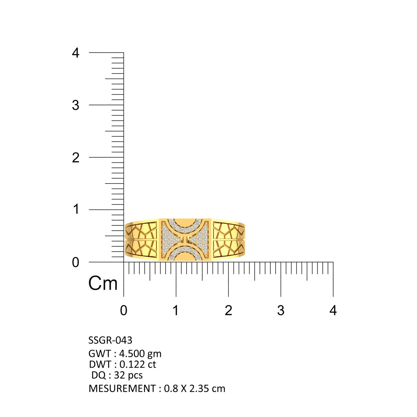 Imperial Mosaic Diamond Ring