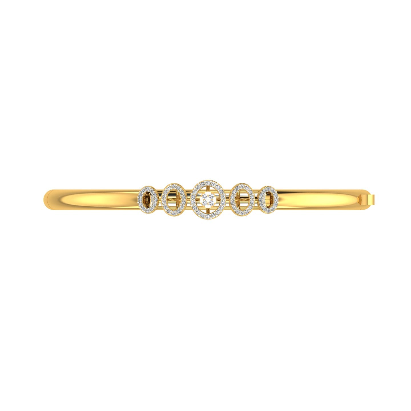 Celestial Orbit Diamond Bangle