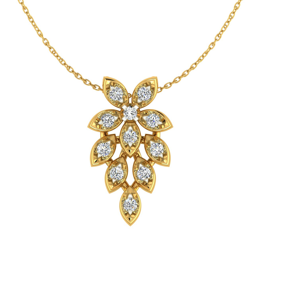 Floral Cascade Pendant