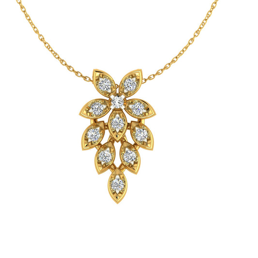 Floral Cascade Pendant