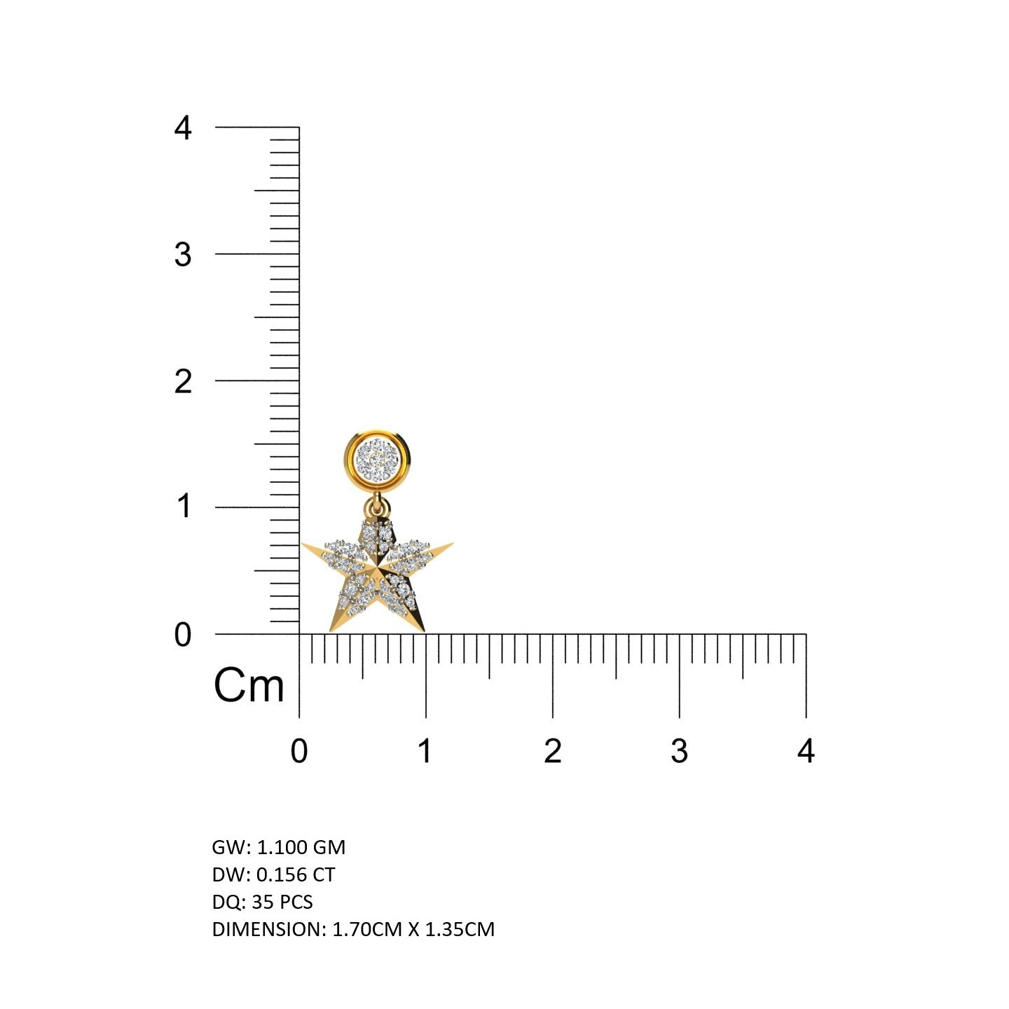 Celestial Star Pendant