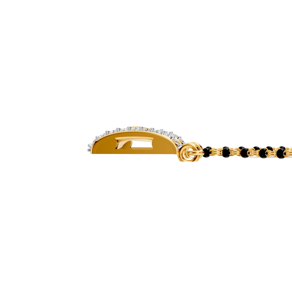 Infinity Wave Diamond Mangalsutra