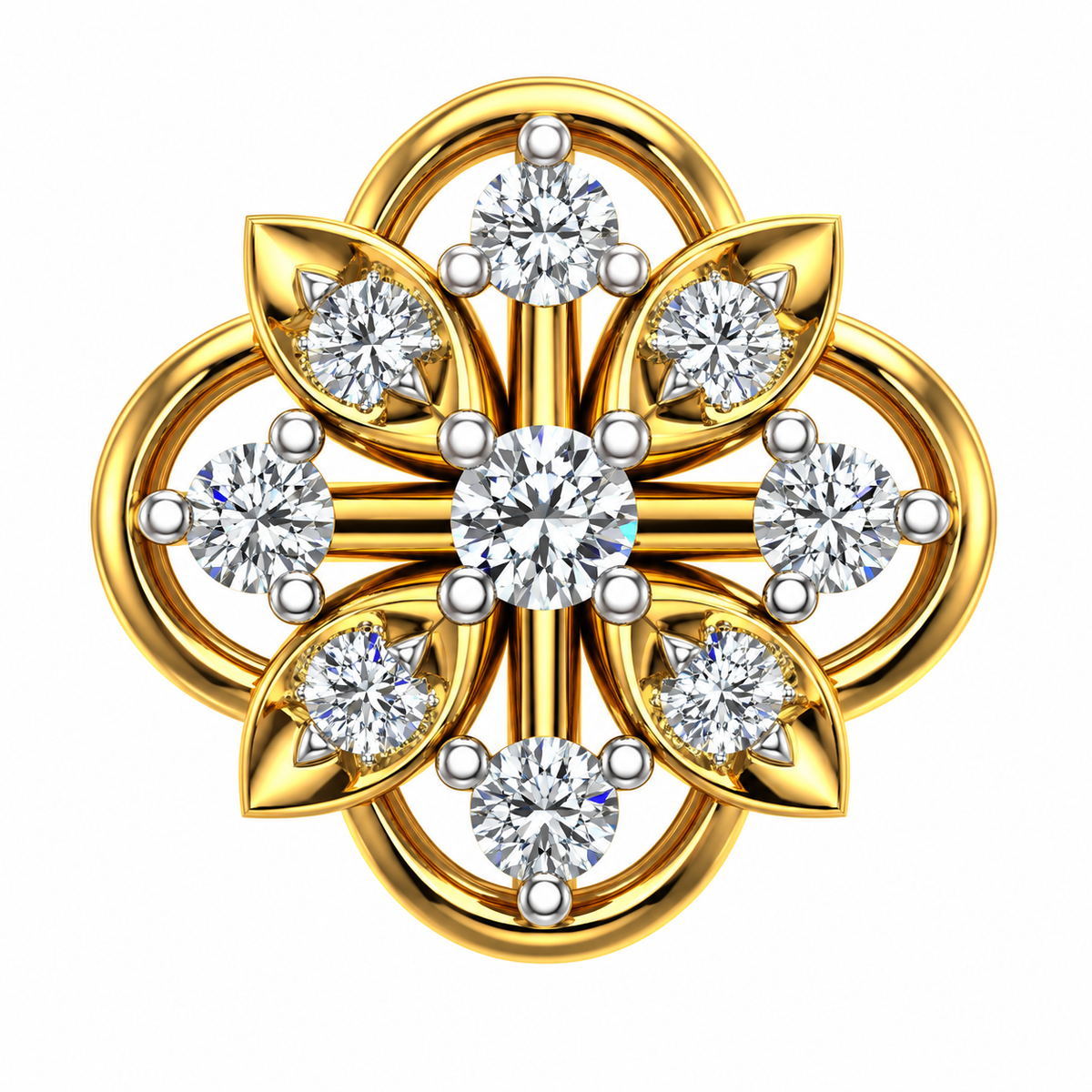 Amiya Diamond Nose Screw