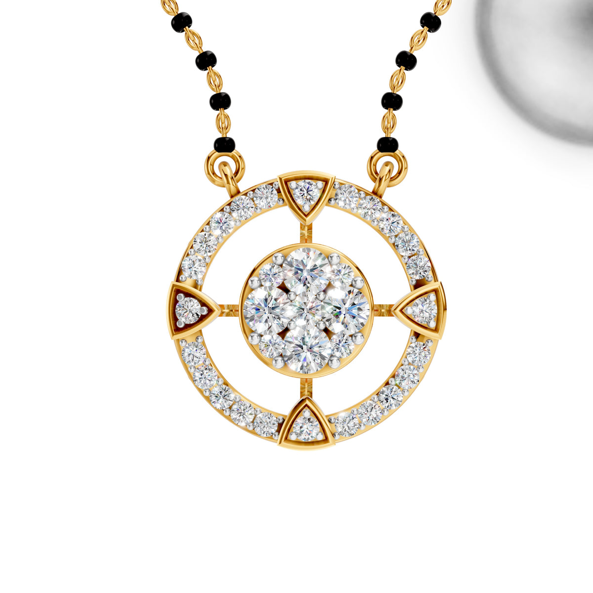 Celestial Chakra Diamond Mangalsutra