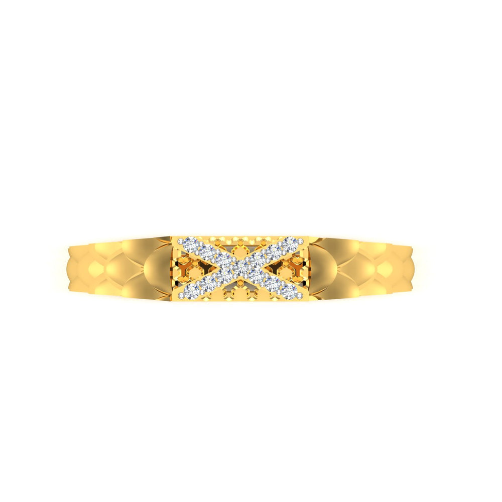 Royal Crest Diamond Gents Ring