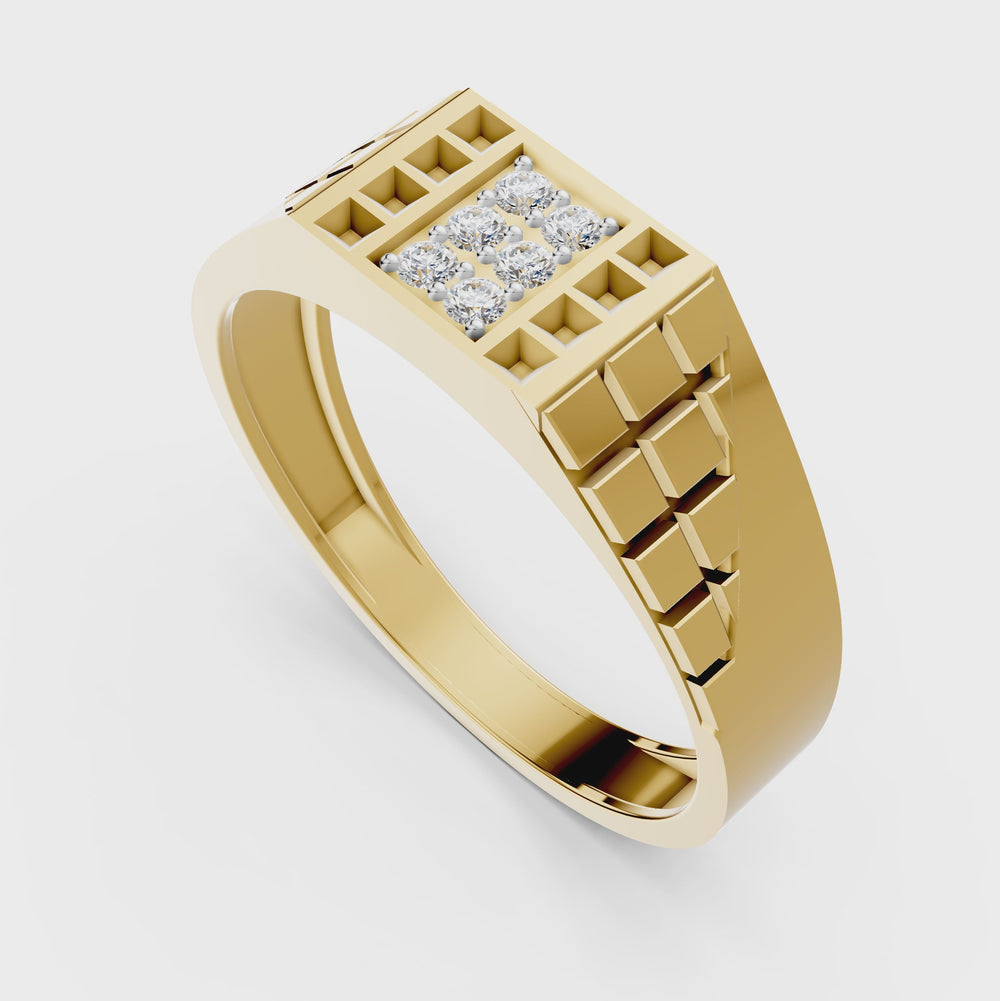 Royal Fortress Diamond Ring