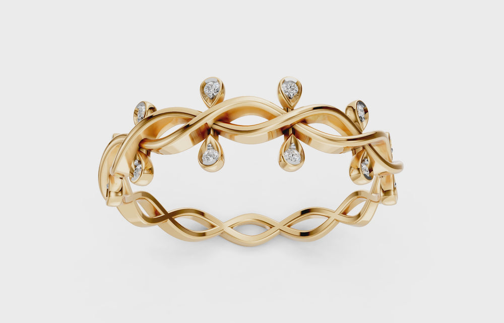 Eternal Dewdrop Diamond Ring