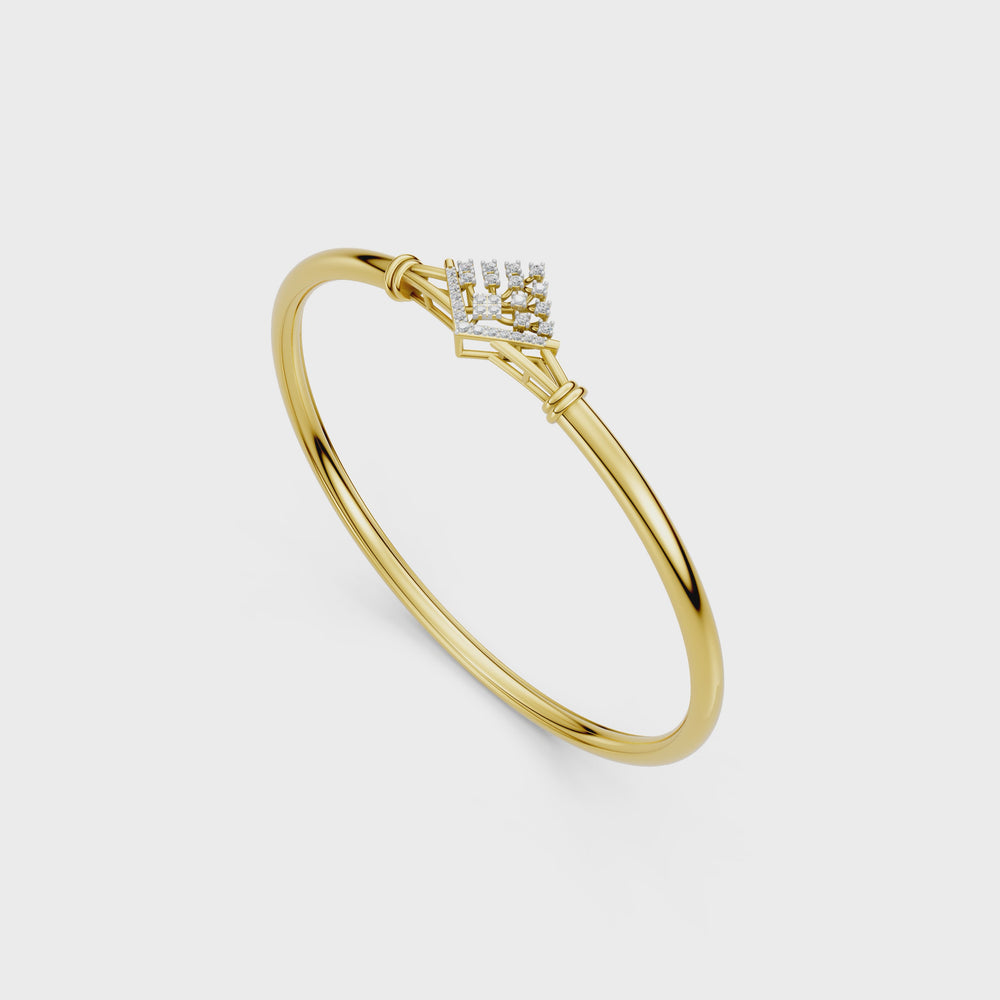 Diamond Cascade Bangle