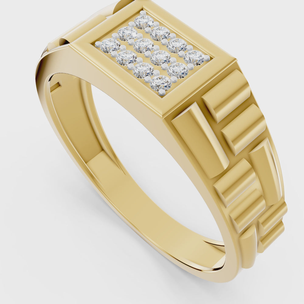 Majestic Frame Diamond Ring