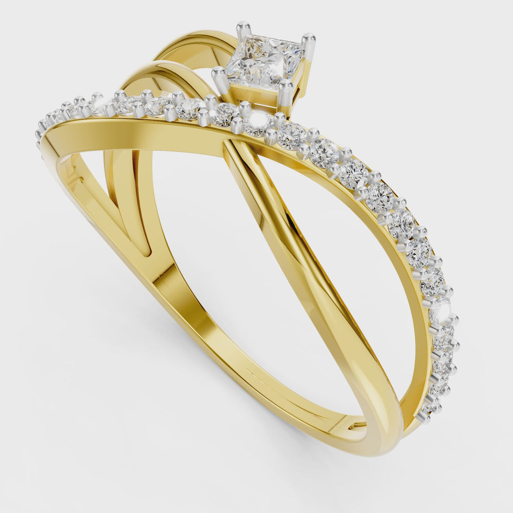 Infinity Princess Diamond Ring