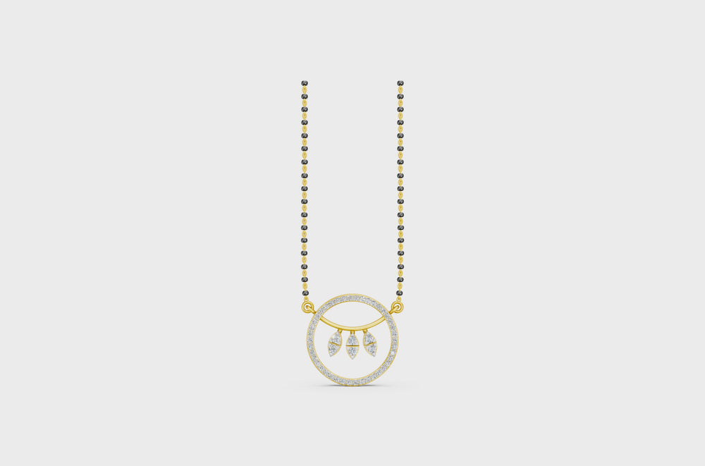 Circle of Serenity Diamond Mangalsutra