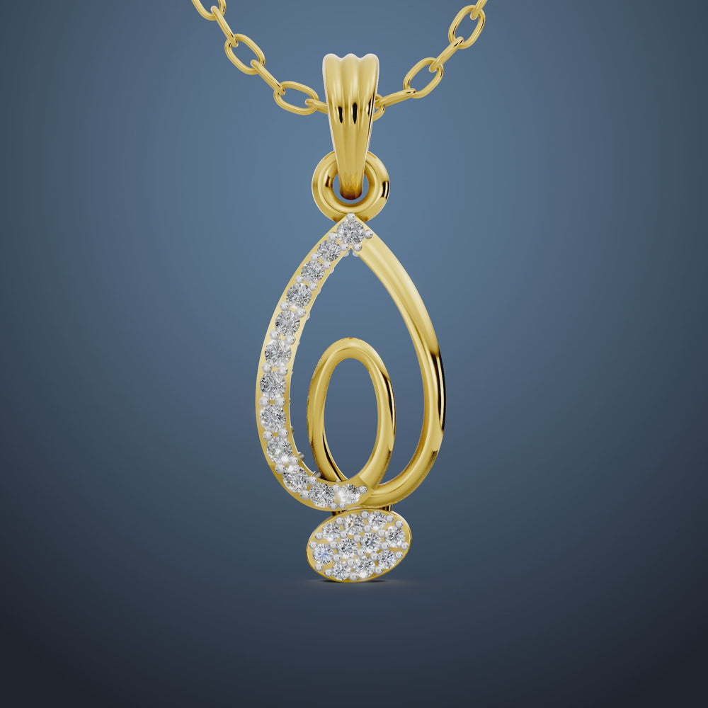 Eternal Loop Diamond Pendant