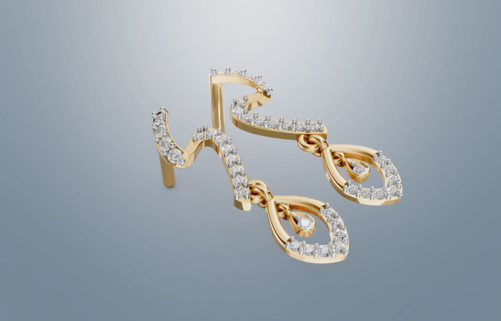 Swan Grace Diamond Drops