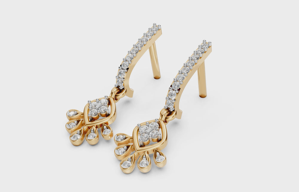 Regal Petal Diamond Drops