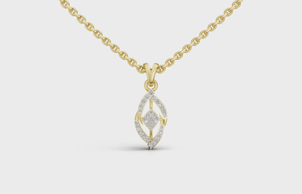 Majestic Marquise Diamond Pendant