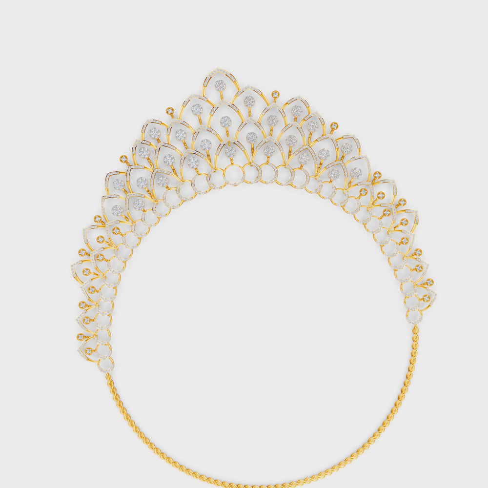 Celestial Cascade Diamond Necklace