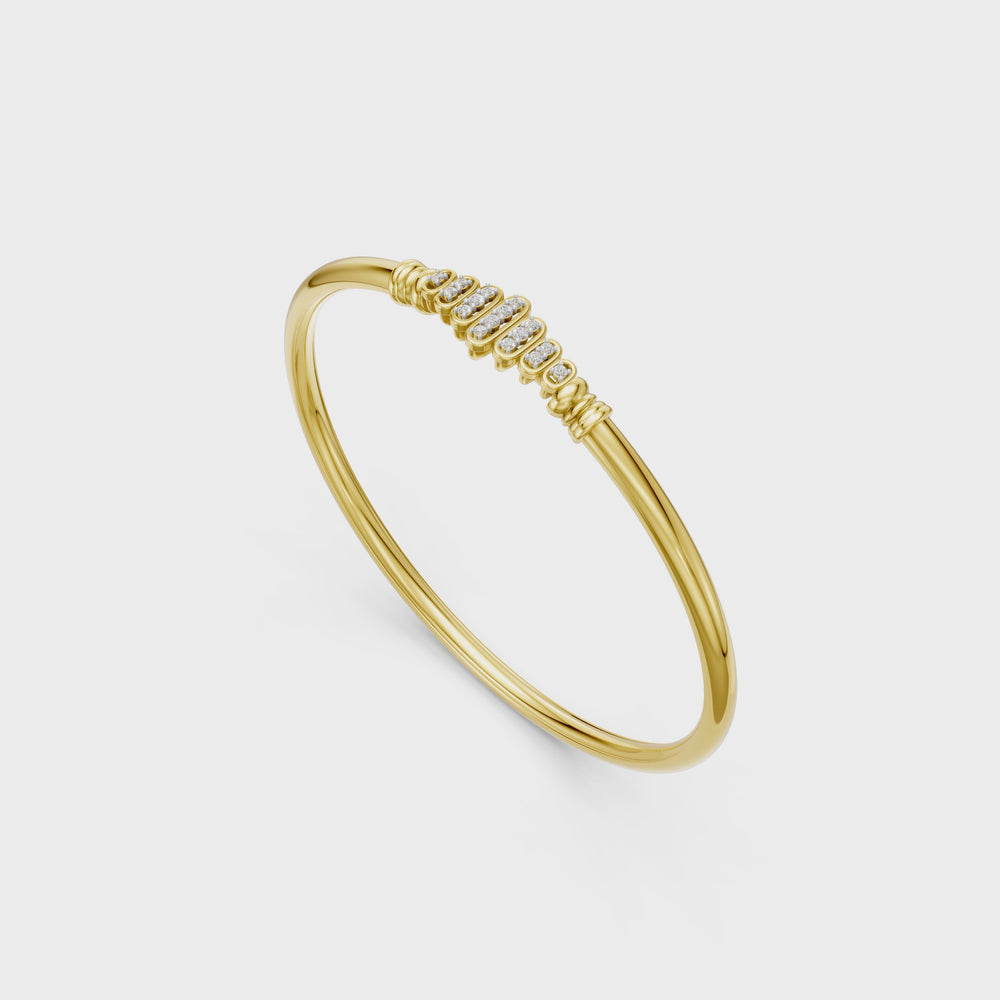 Diamond Ladder Bangle
