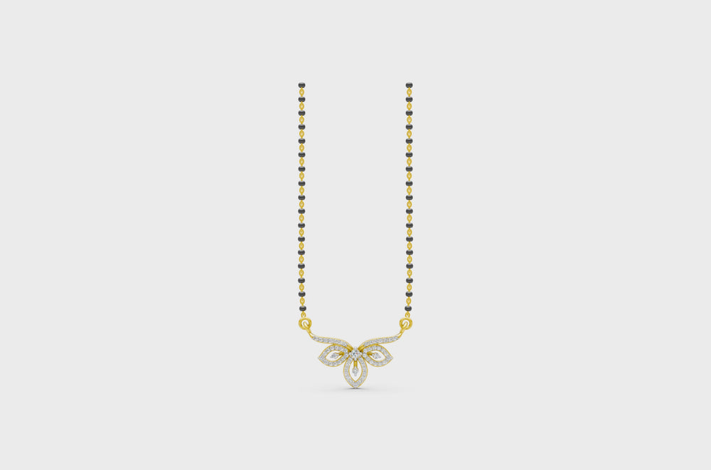 Diamond Petal Grace Mangalsutra