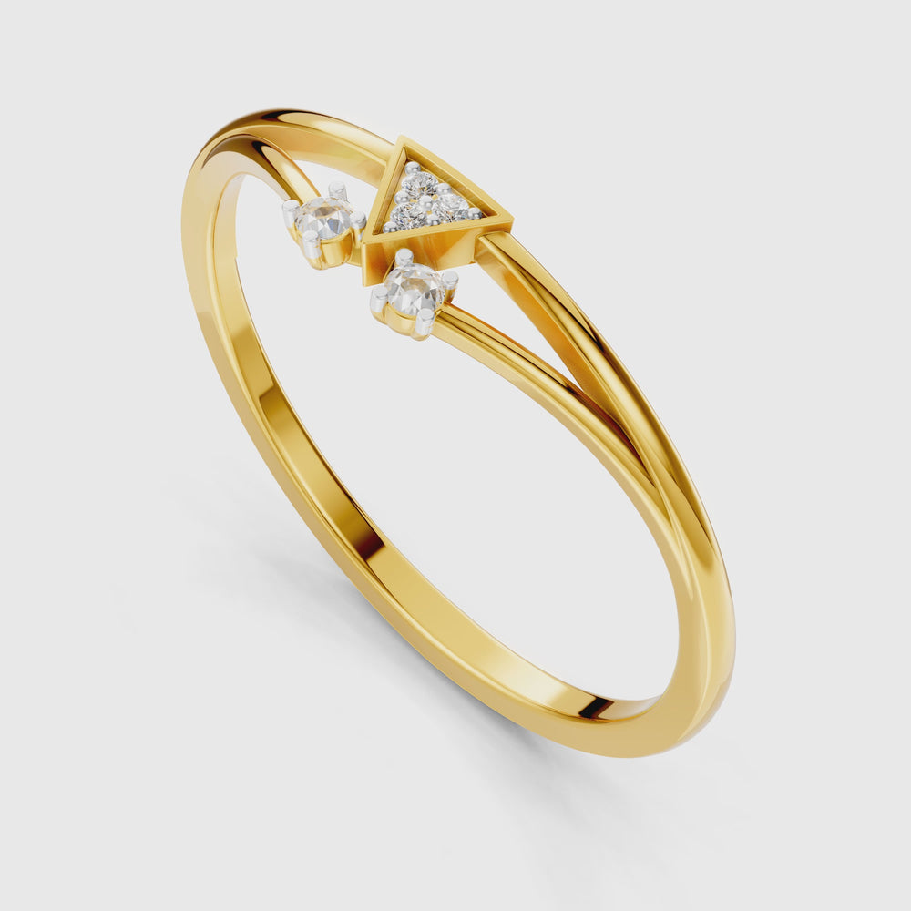 Trinity Spark Diamond Ring