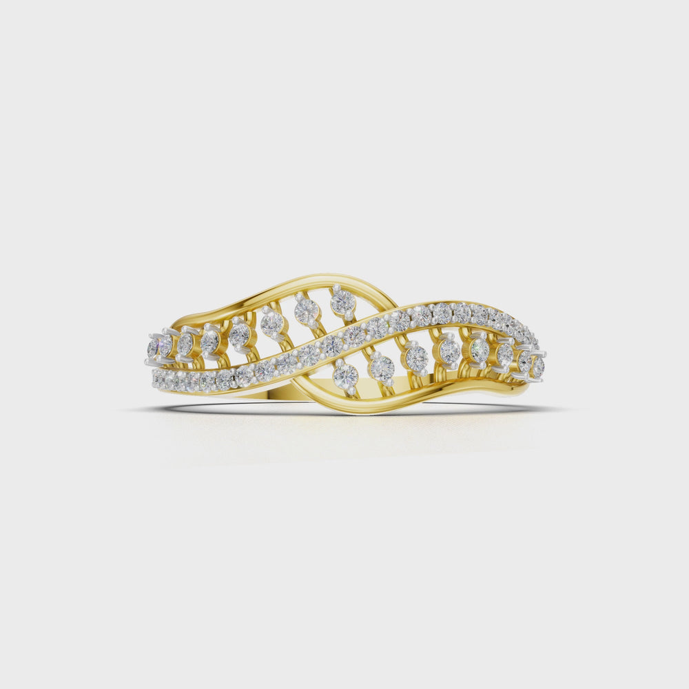 Eternal Wave Diamond Ring