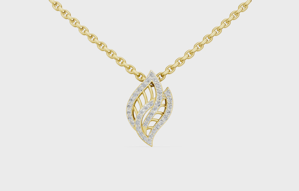 Nature's Grace Diamond Pendant