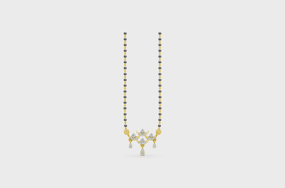 Harmony Halo Diamond Mangalsutra
